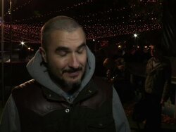 INTERVIEW : Zane Lowe Stock Footage