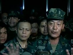 Restive Philippine Marines agree to follow chain of command News Clip