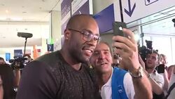 CLEAN : Teddy Riner and Gevrise Emane back in France as World Champions News Clip