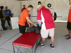 Wounded Vets Participate In Valor Games Stock Footage