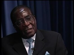Wide ranging interview with Zimbabwean president News Clip