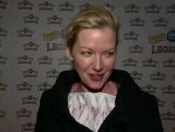 INTERVIEW - Gretchen Mol - Ringling Brothers and Barnum & Bailey Presents LEGENDS Stock Footage