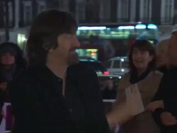 Treveor Nunn at David Bowie Is... Exhibition VIP Private Viewing at Victoria & Albert Museum on March 20, 2013 in London, England. Stock Footage