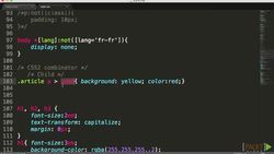 Mastering CSS3 Selectors (Video 8) Instructional Video