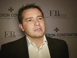 Vacheron Constantin Launch of Platinum Excellence Collection At Gala Benefiting EBMRF Stock Footage