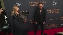 Tim Burton at 'Miss Peregrine's Home For Peculiar Children' New York Premiere Stock Footage