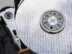 Hard Drive Composition Stock Footage