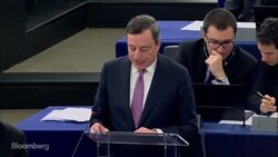 Draghi Says ECB Can't 'Declare Victory' in Battle to Raise Inflation News Clip
