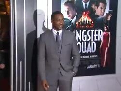 Anthony Mackie at Gangster Squad Los Angeles Premiereon 1/7/2013 in Hollywood, CA.(Footage by WireImage Video/Getty Images Entertainment Video) Stock Footage