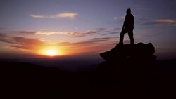 Reaching The Top Stock Footage