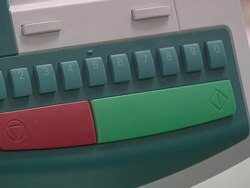 Push Button Stock Footage