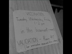 SYND 19 12 68 PENSIONERS GET ANTI-FLU VACCINATIONS AT HEALTH CENTER Instructional Video