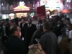 Dane Cook at the Iron Man 2 Premiere at El Captain Theater in Hollywood at the Celebrity Sightings in Los Angeles at Los Angeles CA. (Footage by WireImage Video/GettyImages) Stock Footage