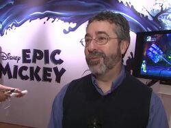 INTERVIEW: Warren Spector on what's in store for Disney fans like playing 'where did that come from' game. Stock Footage