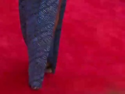 Solange Knowles at "PUNK: Chaos To Couture" Costume Institute Gala Stock Footage