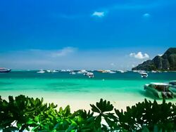 Small motorboats Stock Footage