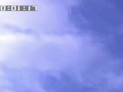 CLEAN: India tests new long-range missile Stock Footage