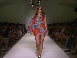 Tibi - Runway - MBFW Miami Swim Stock Footage