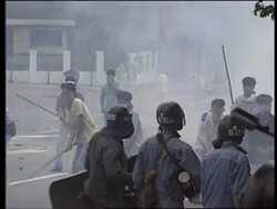 South Korea - Students Riot To Jail Ex-Presidents News Clip