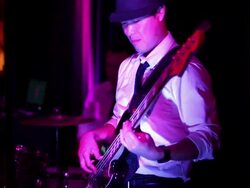 Musicians Performing on Stage Stock Footage