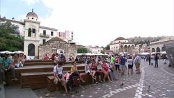 Monastiraki Market In Athens News Clip