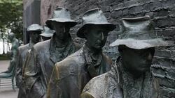 Franklin Delano Roosevelt (FDR) Memorial in Washington D.C. News Clip