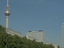 soviet architecture,Karl Marx Alle,ZO Stock Footage