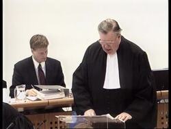 Holland - Massacre Recounted At Tribunal News Clip