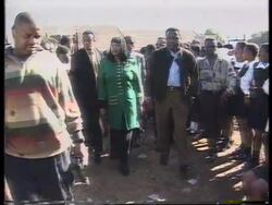 SOUTH AFRICA: WINNIE MANDELA MAKES RARE PUBLIC APPEARANCE News Clip
