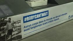 CLEAN : Handicap International equips Venus de Milo with prosthetic arms News Clip