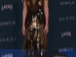 Dakota Johnson at LACMA Hosts 2013 Art + Film Gala Honoring David Hockney And Martin Scorsese Presented By Gucci Stock Footage