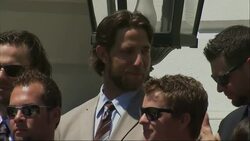 World Series champions San Francisco Giants visit the White House News Clip