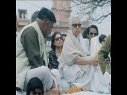 SYND 27 2 77 PRE-ELECTION RALLY FOR PANDIT News Clip