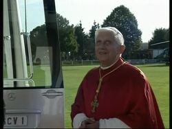 Benedict XVI visits Altoetting and his hometown, Marktl am Inn News Clip