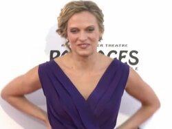 Vinessa Shaw at The Book Of Mormon Los Angeles Opening Night Stock Footage