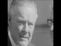 SYND 6 3 69 PEACE TALKS LODGE SPEAKING News Clip