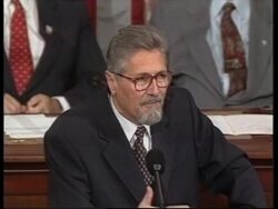 USA: WASHINGTON: ROMANIAN PRESIDENT CONSTANTINESCU VISIT News Clip