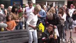 Polish community in Harlow led a silent march in memory of a factory worker who was killed in what police have called a possible hate crime News Clip