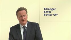 Cameron and Boris Johnson on EU campaigns News Clip