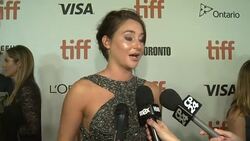 INTERVIEW - Shailene Woodley at 'Snowden' Premiere - 2016 Toronto International Film Festival Stock Footage