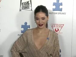 Edy Ganem at Autism Speaks 3rd Annual 'Blue Jean Ball' in Hollywood, CA, on 10/24/2013. (Footage by WireImage Video/Getty Images) Stock Footage