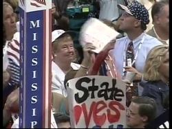 USA: PHILADELPHIA: GEORGE W BUSH ELECTION CAMPAIGN News Clip