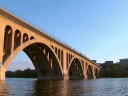 HD Key Bridge WS_1 (1080/24P) Stock Footage