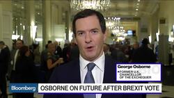 Osborne Warns of Hard Brexit's 'Severe' Consequences News Clip