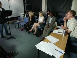 University presentation class Stock Footage