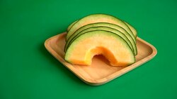 cantaloupe melon Stock Footage