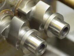 clean plastic right blade in internal mixer with chisel Stock Footage