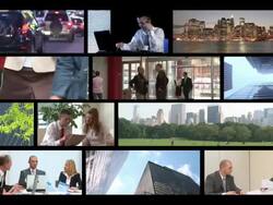 HD MONTAGE: Lifestyle of Business People Stock Footage