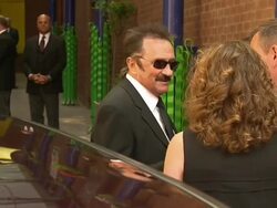 Paul Elliot arriving at Bernie Nolan's funeral News Clip