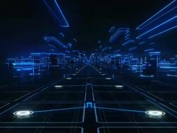 Abstract background, blue. Loopable. Stock Footage